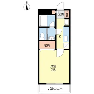 ジェネシス・リンク【1階】の間取り