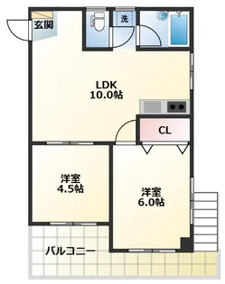 あおばビル【3階】の間取り