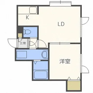 フォート・デルッシ【2階】の間取り