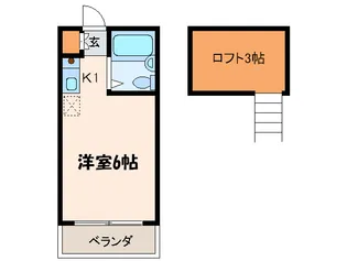 ソネット経堂【2階】の間取り