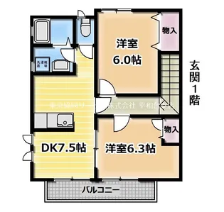 リュエル光が丘I【2階】の間取り