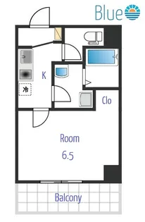LA・PLAGE II【1階】の間取り