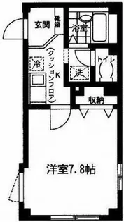 ヴィラフルール【1階】の間取り