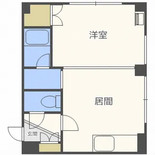 アーヴァンTOMO【4階】の間取り