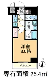 メインステージ滝野川グレイス【3階】の間取り