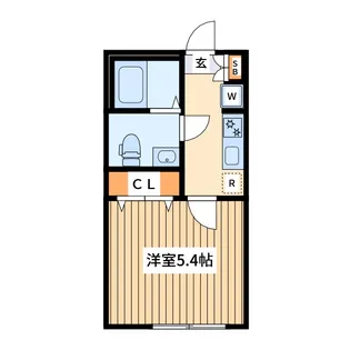 岩井テラス【1階】の間取り