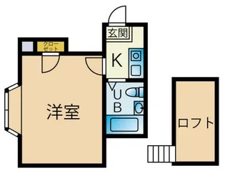 ビーカーサ日吉本町リボーン【1階】の間取り