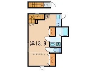 文京大塚テラス【2階】の間取り