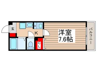ルミエ-ル岡部【3階】の間取り