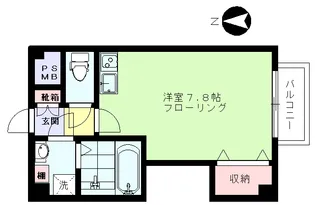 有恒ビル【3階】の間取り