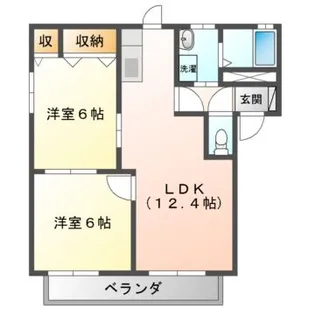 アーバン21【1階】の間取り