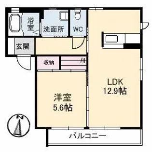 ソフィオ【2階】の間取り