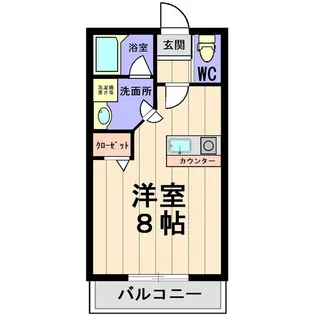 オリーブさくら【1階】の間取り