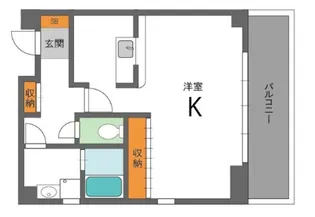 MYボヌール【5階】の間取り