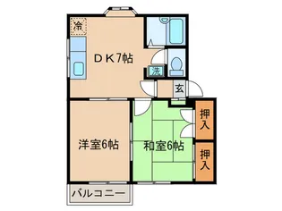 プロビデンスハイムA【1階】の間取り