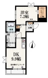ビラフェリーチェ【3階】の間取り