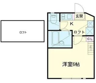 クレスト新杉田【1階】の間取り
