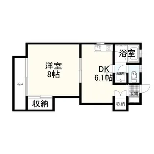 メゾンマルダイ【2階】の間取り