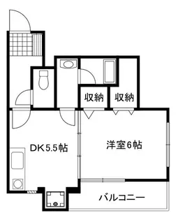 K・ハイム町屋【2階】の間取り