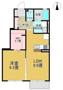 Maison blanche(メゾン ブランシュ)【1階】の間取り