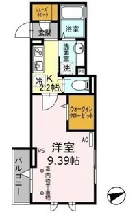 ルピナスVIII【3階】の間取り