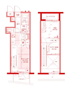 ZOOM川崎EASTの間取り