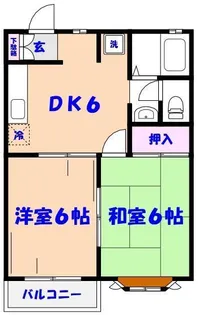 サンモール【2階】の間取り