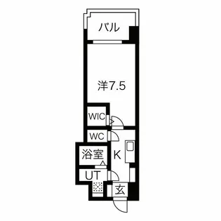 ミラージュパレス都島本通【10階】の間取り