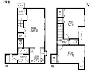 ベルデュール【1階】の間取り