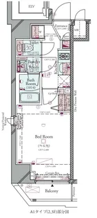 コンシェリア横濱 <FUTABACHO>【6階】の間取り