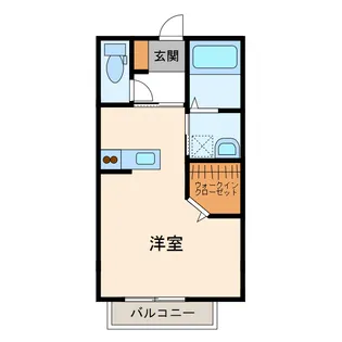 アーバンコートB【2階】の間取り