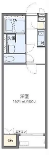 ミランダ三本木【2階】の間取り