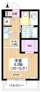 Cuore上板橋【2階】の間取り
