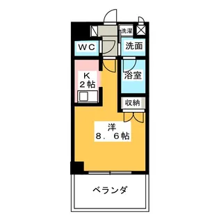 プリンセス アイ【2階】の間取り