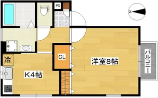 サンシティ南【1階】の間取り