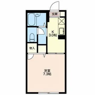 メープルハウス【2階】の間取り