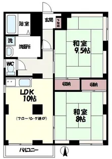 ハウス2【2階】の間取り