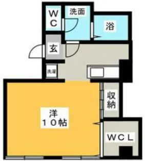 野本ビル【2階】の間取り