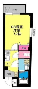 b’CASAライアンヒルズ十条仲原【5階】の間取り