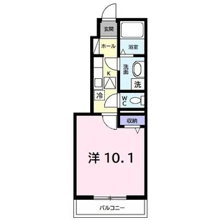 プレジャー【1階】の間取り