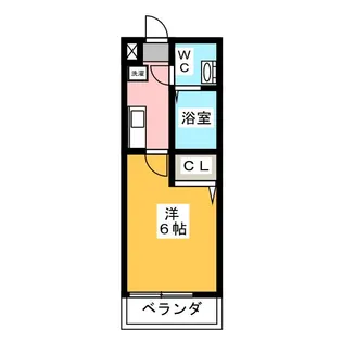 明神町ウィンズ【2階】の間取り