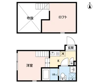 ハーモニーテラス小岩WEST【2階】の間取り