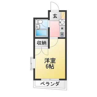 グッドフィールド百合ヶ丘【1階】の間取り