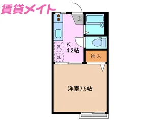 パークヒル生桑 B【1階】の間取り