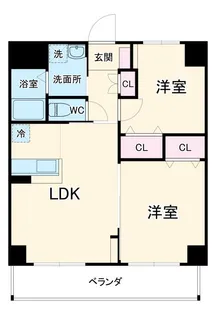 Azalea八田【10階】の間取り