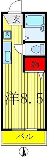 マイライフ緑ヶ丘【1階】の間取り