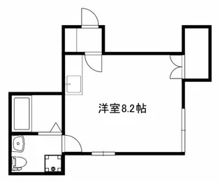 方南テラスN【1階】の間取り