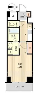 アンビックスつつじヶ丘 A棟【5階】の間取り