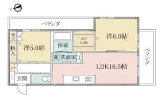 (シニア限定)ヘーベルヴィレッジ高円寺北~ルティルオプス高円寺~【3階】の間取り