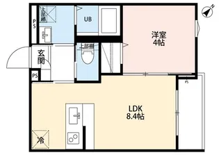 robot home 西八王子II【3階】の間取り